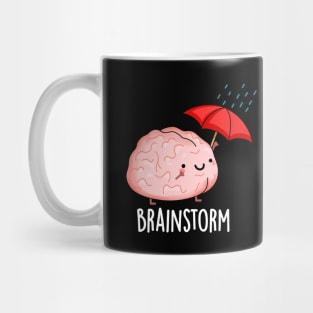 Brain Storm Cute Anatomy Pun Mug